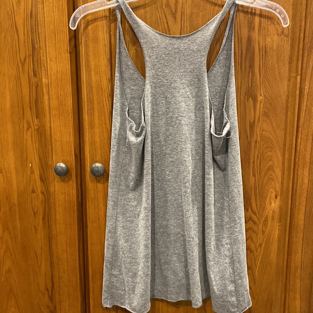 *NEW* Next Level Apparel Gray Nashville Music Tank Top size small - Picture 4 of 6
